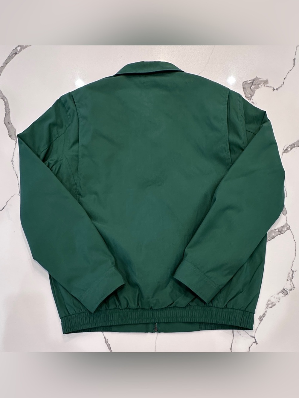 Polo Ralph Lauren VERANO GREEN Twill Bi Swing Full Zip Windbreaker Jacket NWT - Picture 2 of 6